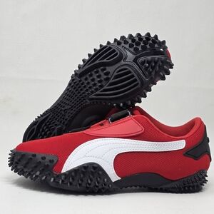 PUMA Mostro OG Prime Women's Size 9.5 Red White Sneakers Shoes 405194-06 New